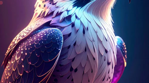 Majestic Neon Eagle Wallpaper for Phone – Free 1080×1920 Download