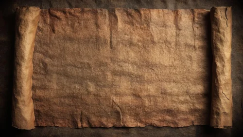 Old Paper Scroll Background For PowerPoint With Loose Ends Old Paper Scroll Background For PowerPoint With Loose Ends