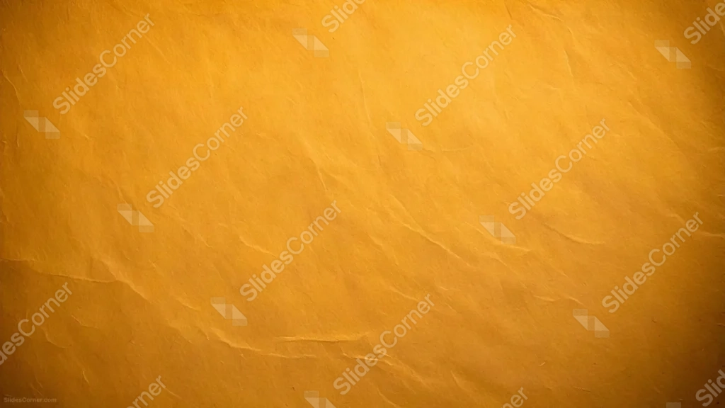 Orange Texture Background For PowerPoint With A Warm Vignette Glow