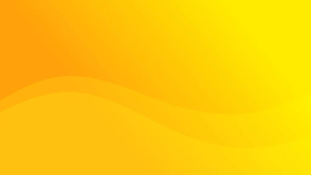 Orange Gradient Background For Google Slides With A Smooth Golden Wave