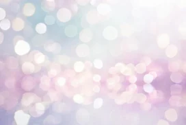 Pastel Bokeh Background For Google Slides With Mint, Pink, And Lavender Lights