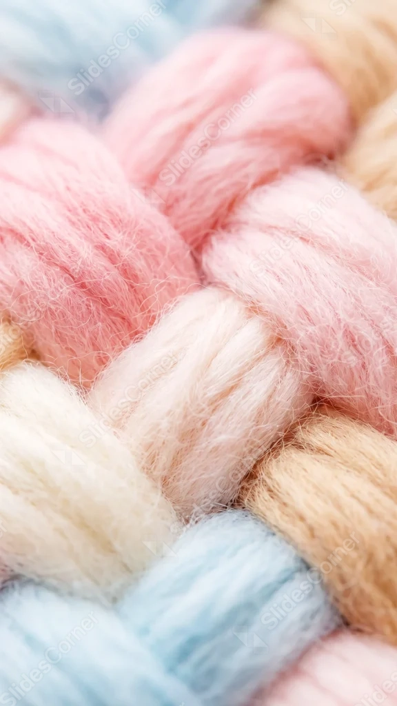 Soft Pastel Yarn Texture Wallpaper for Phone – Free 1080×1920 Download