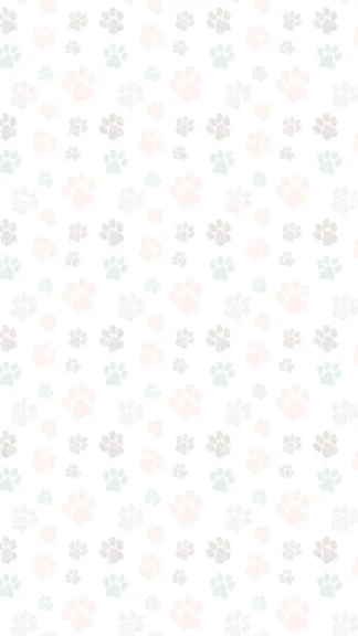 Pastel Paw Print Pattern Wallpaper for Phone – Free 1080×1920 Download
