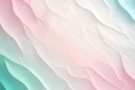 Pastel Background For PowerPoint With Pink Mint Sand Grain Waves
