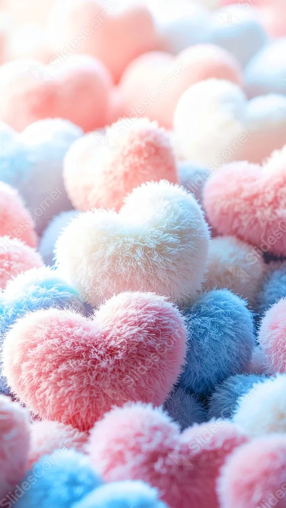 Fluffy Pastel Hearts Texture Wallpaper for Phone – Free 1080×1920 Download Fluffy Pastel Hearts Texture Wallpaper for Phone – Free 1080×1920 Download