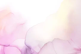 Pink Watercolor Background For PowerPoint With Alcohol Ink Veins