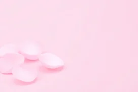 Pink Rose Petals Background For Google Slides