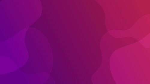 Purple Pink Gradient Background For PowerPoint With Layered Magenta Shapes