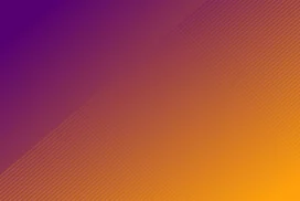 Purple Orange Gradient Background For PowerPoint With A Warm Diagonal Sunset Blend