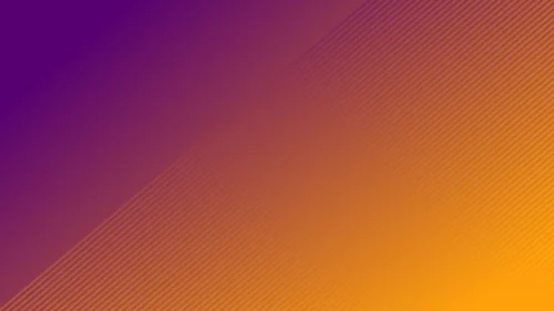 Purple Orange Gradient Background For PowerPoint With A Warm Diagonal Sunset Blend