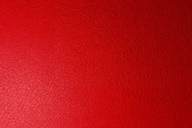 Red Leather Background For PowerPoint With Crimson Gradient