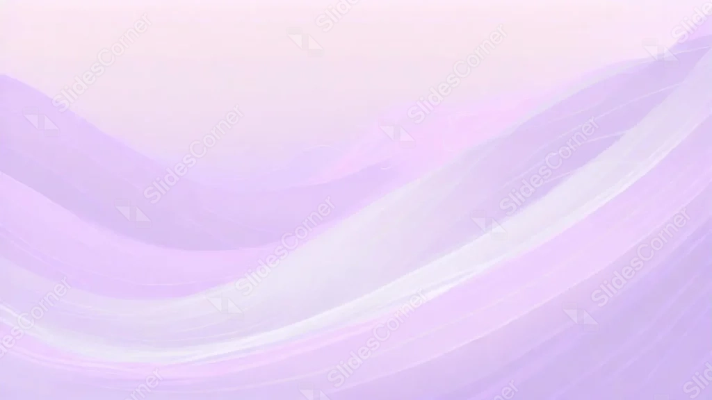 Purple Background For PowerPoint With Soft Lilac Painterly Waves Purple Background For PowerPoint With Soft Lilac Painterly Waves