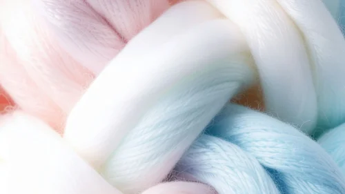 Braided Pastel Yarn Wallpaper for Phone – Free 1080×1920 Download