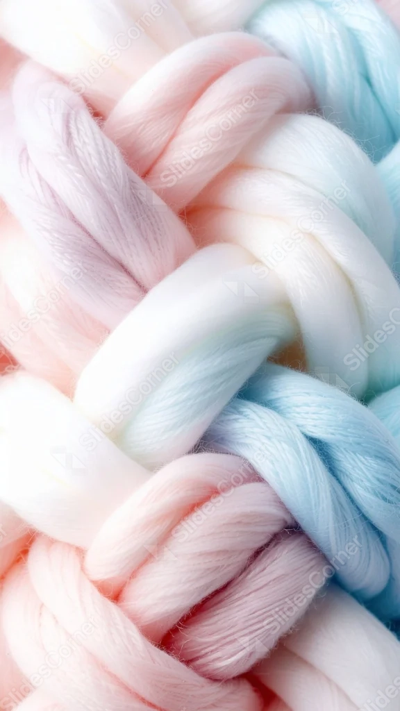 Braided Pastel Yarn Wallpaper for Phone – Free 1080×1920 Download