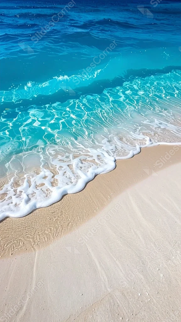 Turquoise Ocean Waves Beach Wallpaper for Phone – Free 1080×1920 Download