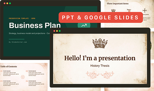 PowerPoint and Google Slides Themes