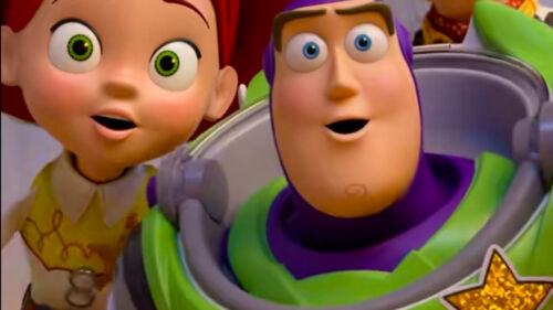 Woody, Buzz Lightyear, and Jessie from Toy Story together on colorful background, 1080x1920 vertical wallpaper for mobile devices