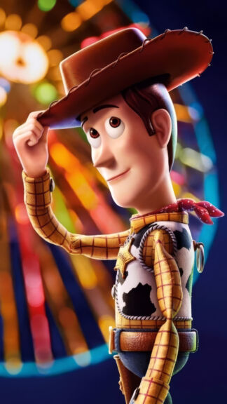Smiling Woody from Toy Story — Free Mobile Wallpaper