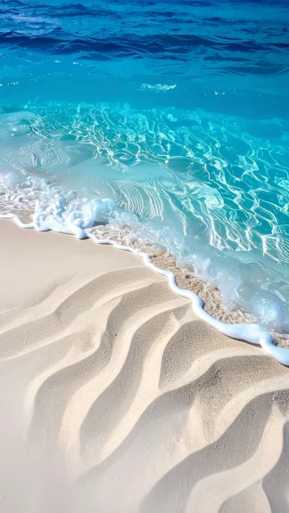 Tropical Beach Aerial Wallpaper for Phone – Free 1080×1920 Download