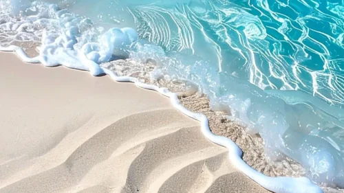 Tropical Beach Aerial Wallpaper for Phone – Free 1080×1920 Download