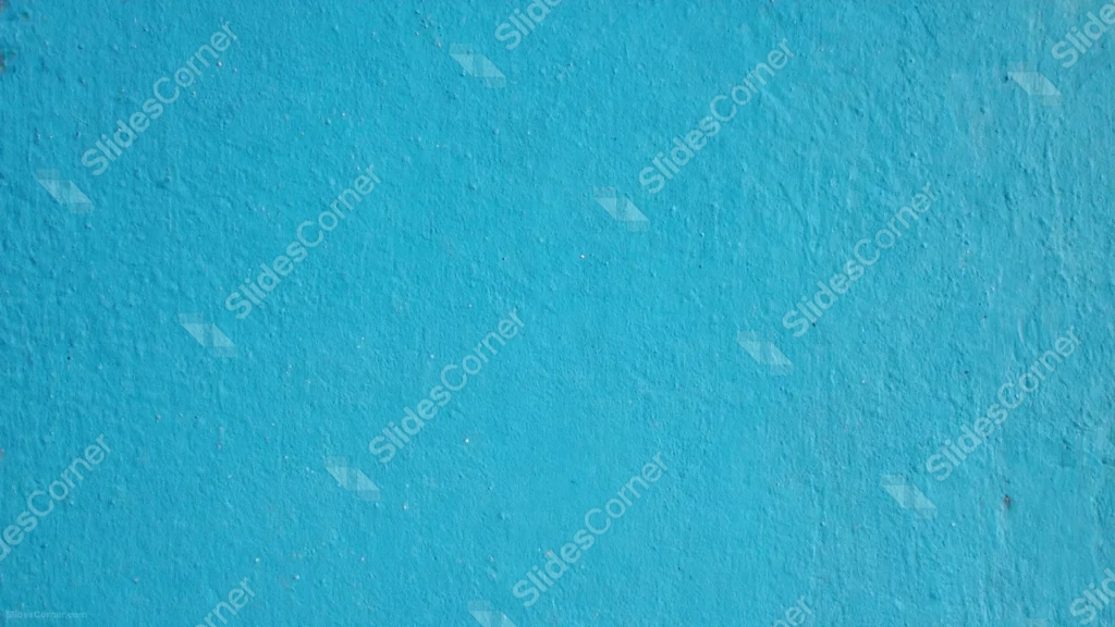 Turquoise Background For PowerPoint With A Painted Textured Wall