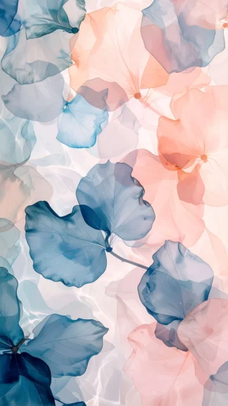 Delicate Watercolor Flowers Wallpaper for Phone – Free 1080×1920 Download