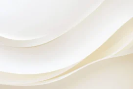 White Background For PowerPoint With Matte Paper-Like Curved Layers