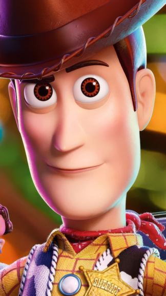 Colorful Woody from Toy Story Wallpaper for Phone – Free Download