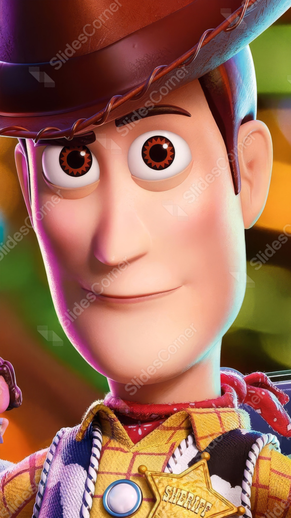 Colorful Woody from Toy Story Wallpaper for Phone – Free Download