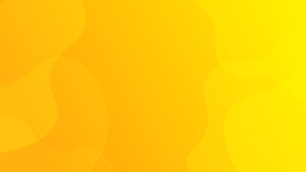 Yellow Orange Gradient Background For PowerPoint With Layered Sunburst Shapes