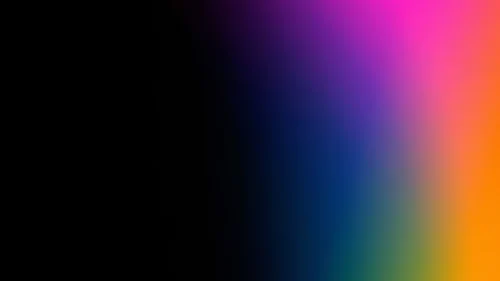 Black Rainbow Background For PowerPoint With A Vivid Side Glow Black Rainbow Background For PowerPoint With A Vivid Side Glow