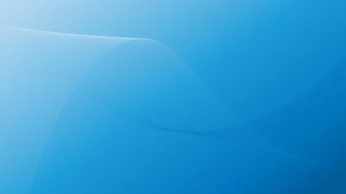 Blue Background For PowerPoint With A Soft Folded Crease