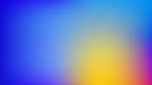 Blue Gradient Background for PowerPoint with a Warm Sunset Glow Blue Gradient Background for PowerPoint with a Warm Sunset Glow