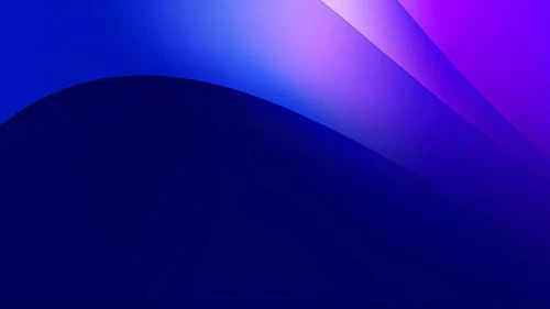 Blue Purple Background For Google Slides With A Wave Silhouette Blue Purple Background For Google Slides With A Wave Silhouette