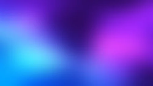Blue Purple Background For PowerPoint With Glowing Color Pockets