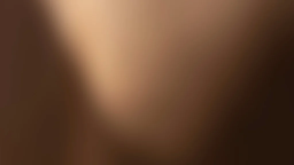 Brown Background with a Soft Curved Gradient Light Streak