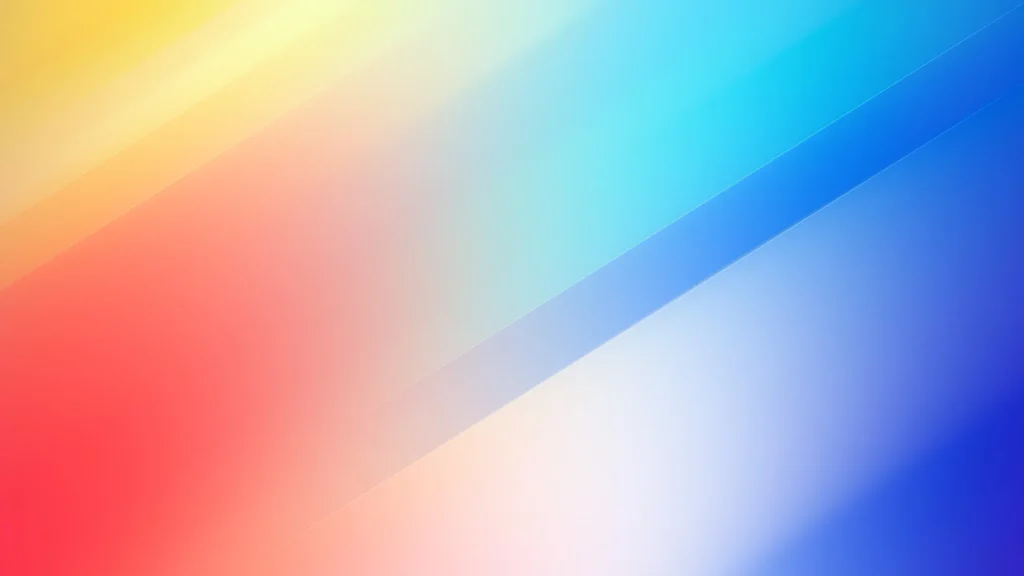 Colorful Gradient Background with Diagonal Rays of Light