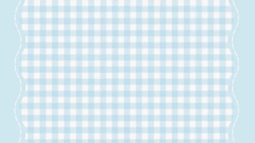 Cute Blue Plaid Frame Background for Google Slides with Wavy Edge Cute Blue Plaid Frame Background for Google Slides with Wavy Edge