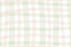 Cute Green Plaid Background for Google Slides with Wavy Gingham