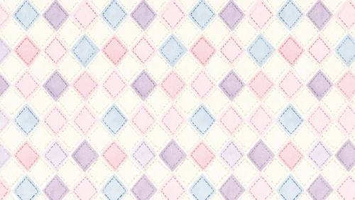Cute Pastel Argyle Pattern Background for Google Slides Cute Pastel Argyle Pattern Background for Google Slides