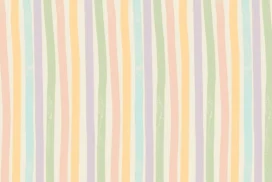 Cute Pastel Stripes Background for Google Slides in Five Hues