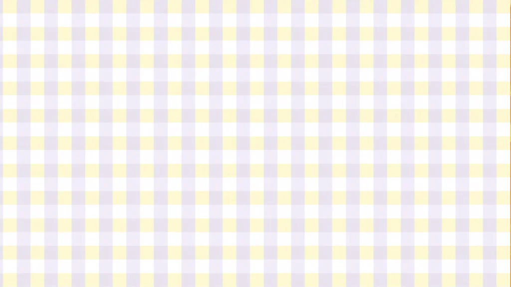 Cute Pastel Plaid Background for Google Slides in Lilac and Yellow