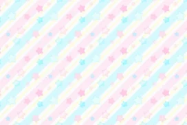 Cute Pastel Star Background for Google Slides with Diagonal Stripes