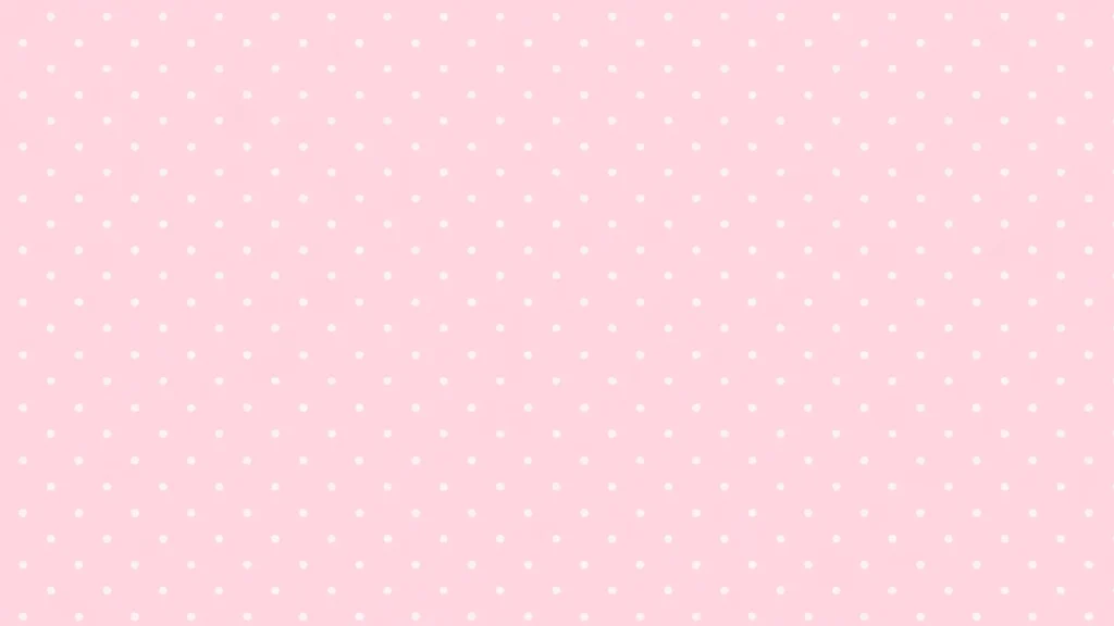 Cute Pink Background with a Classic White Polka Dot Pattern