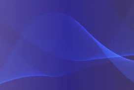 Dark Blue Background For Google Slides With A Mesh Wave Curve