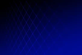 Dark Blue Background For PowerPoint With A Glowing Grid Mesh