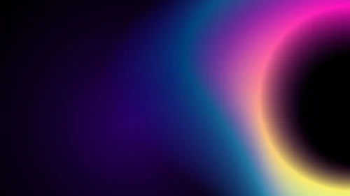 Dark Abstract Background For PowerPoint With A Neon Eclipse Glow Dark Abstract Background For PowerPoint With A Neon Eclipse Glow