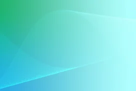 Green Teal Background For PowerPoint With A Mesh Wave Curve
