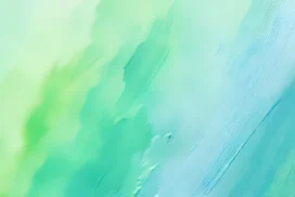 Green Watercolor Background for Google Slides in Diagonal Wash