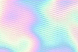 Holographic Background For PowerPoint With A Faceted Triangle Texture